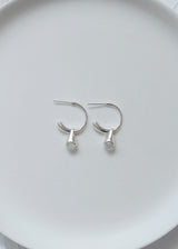 [MADE] GROTTO EARRING 07 - RAINBOW MOONSTONE
