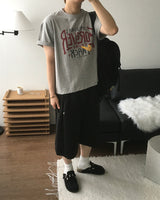 Ink Lettering Short Sleeve T-Shirt