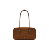 muva. Genuine‑Leather Cowhide‑Velvet Boston Bag, Large‑Capacity Original Niche Shoulder Purse for Autumn Winter, New Arrival Sep 3