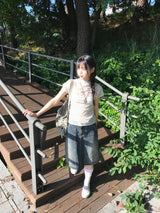 ドットシースルーTシャツ