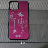 SPOON N FORK 002 HOTPINK EPOXY CASE