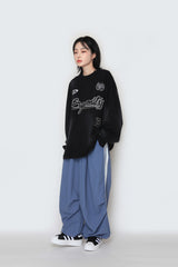 スプレーパッチ長袖Tシャツ