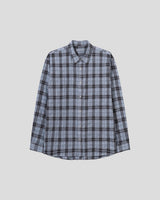 べズロ S/S ピグメントチェックシャツ