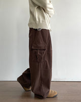 コーデュロイビッグカーゴパンツ