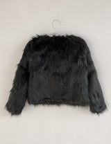 Uress Vintage Fur Jacket (Black)