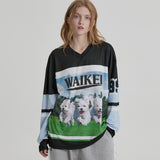 Maltese Archive Mesh Jersey Long Sleeve T-shirt