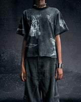 "ØNYX ワックスTシャツ"