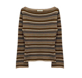 Trini Boat Neck Airy Jewel Knit (3c)
