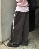 [ORIGINAL] Grape cut cotton pants