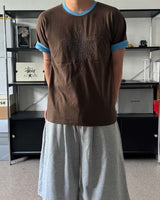 PDワンスターダブルスリーブショートスリーブTシャツ