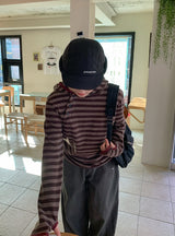 [unisex] Killshud Button Stripe Hoodie