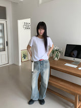 シルクUネックTシャツ (3C)