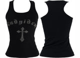 cubic rock chic sleeveless
