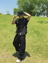 Mobin チェックサマーハーフシャツ 6C