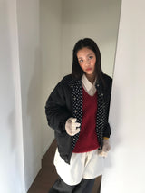 [MD Pick]Wool-Touch Brush V-Neck Knit (4 Colors)