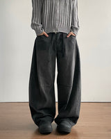 Simon Curved Denim Pants