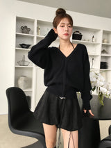 Halter V knit