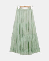 Pugl Chiffon Tiered Long Skirt