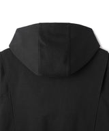 [DOJINOI] YEOMIM CROP HOODIE JUMPER BLACK