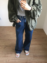 レオパードデニムパンツ(1color)