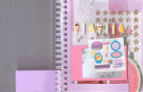 Layer Book★lavender