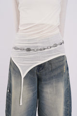 Breda antique chain belt