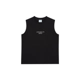 25SS BASIC LOGO WOMAN SLEEVELESS BLACK