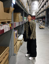 No.1359 check stitch SHIRT (3color)
