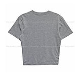Number Lettering Crop Tee