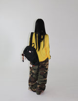 [UNISEX] Patch Military Camo Wide Pants