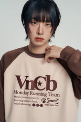 VNCB ラグランスウェットシャツ