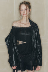 SWAN SKIRT black