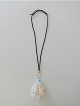 インディー タッセル ネックレス(WHITE, PINK 2COLORS!)
