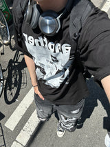 アナザールーズフィットハーフTシャツ