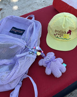 Clover nylon snapback ball cap