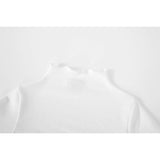 EVE HALF NECK DRESS-IVORY