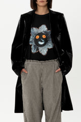 [2024 Drop] Oil Black Tailored Coat