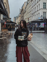 Oxford heavy pile sweatshirt