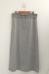 Slim Base String Long Skirt