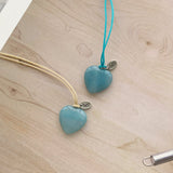 ソーダジャムハートネックレス