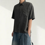 Rogen Pocket Wrinkle Short Sleeve Shirt 