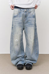 Maze Dart Curved Denim