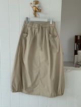 パンプキンバルーンポケットロングスカート