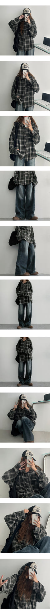 [Planning product!] Rattol washed wide denim pants (2 colors)