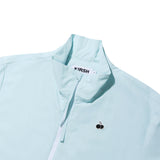 UNI MONO CHERRY HALF ZIP UP ANORAK - ICE