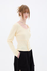 NEBULA LONG SLEEVE / YELLOW