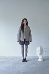 PURE-WOOL 90 Y ZIP-UP JACKET (Khaki Beige)