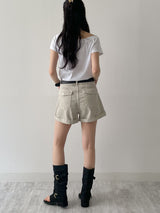 Lena Boat Neck Short Sleeve T-Shirt