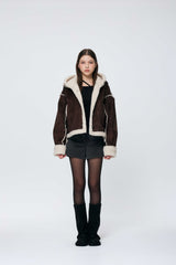 ADORABLE HOOD MUSTANG / BROWN