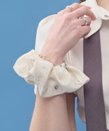 GLINT SCRUNCHIE_IVORY